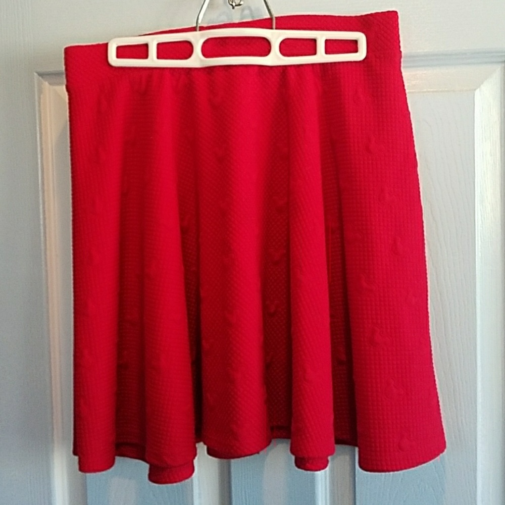 Mickey mouse head skirt